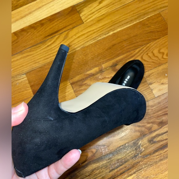 Madden girl size 7.5 black comfortable heels - Picture 5 of 6